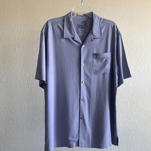 Tommy Bahama (L) 100% Silk Button Down Shirt